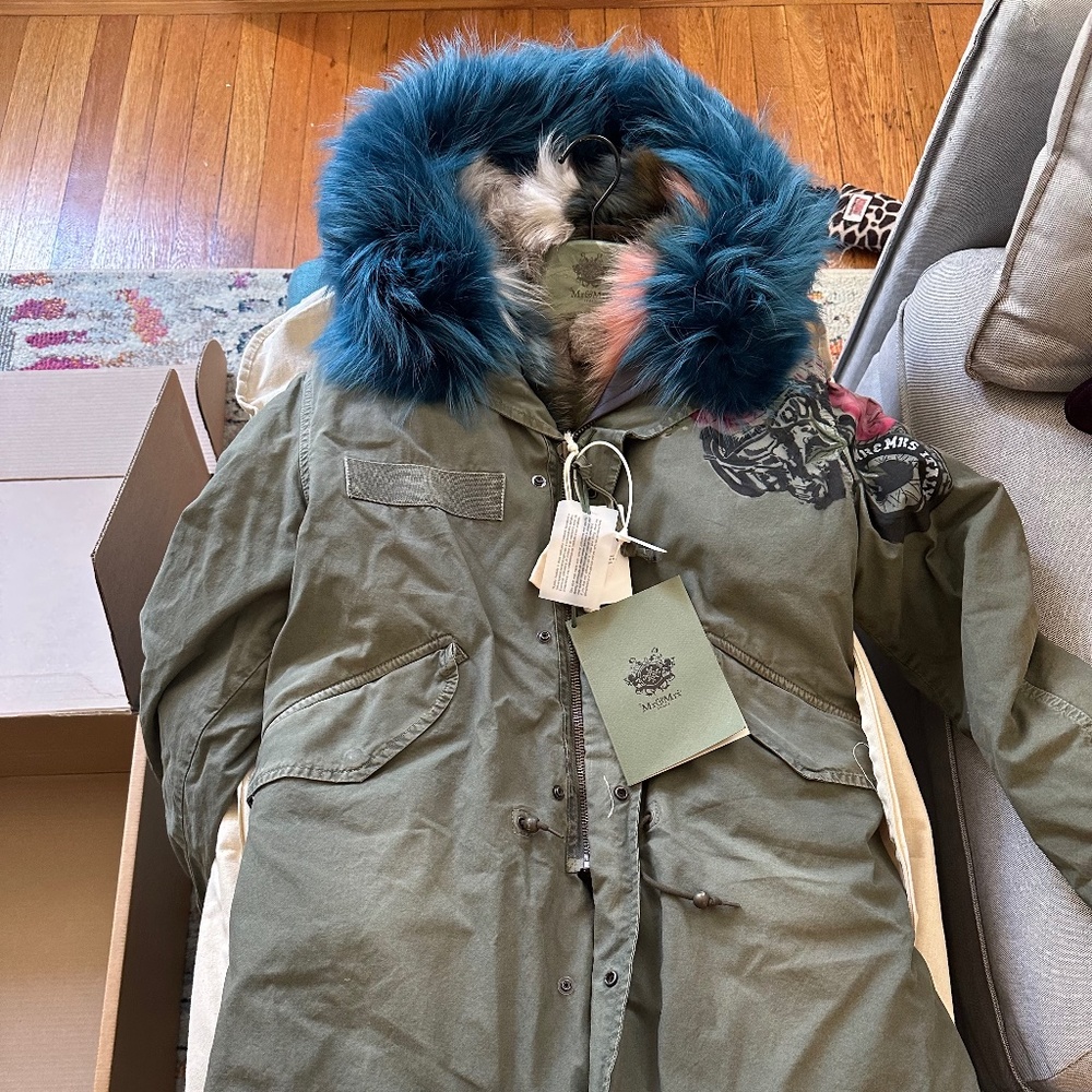 Mr & Mrs Italy Fully Fur Lined Jacket w/ Tags